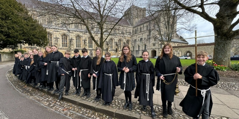 Year 7 & 8 visit Winchester Cathedral